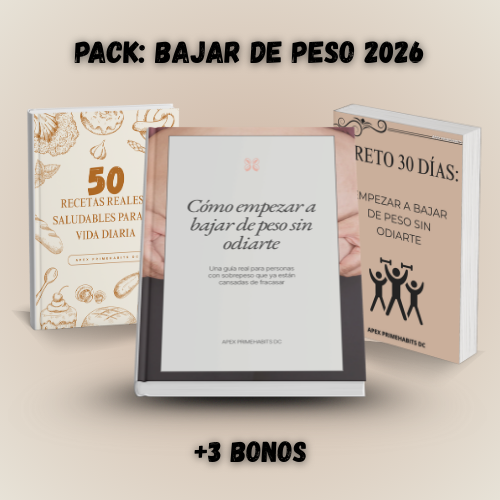 “Comé Normal y Bajá de Peso” + 3 BONOS